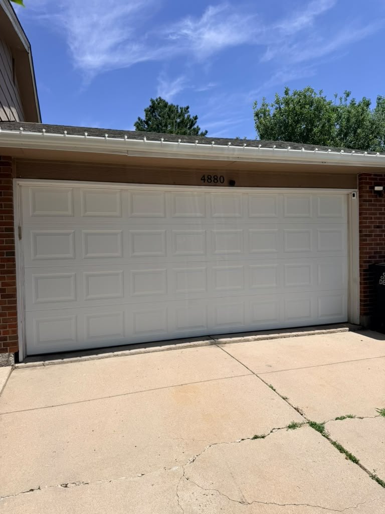 Garage door project 7