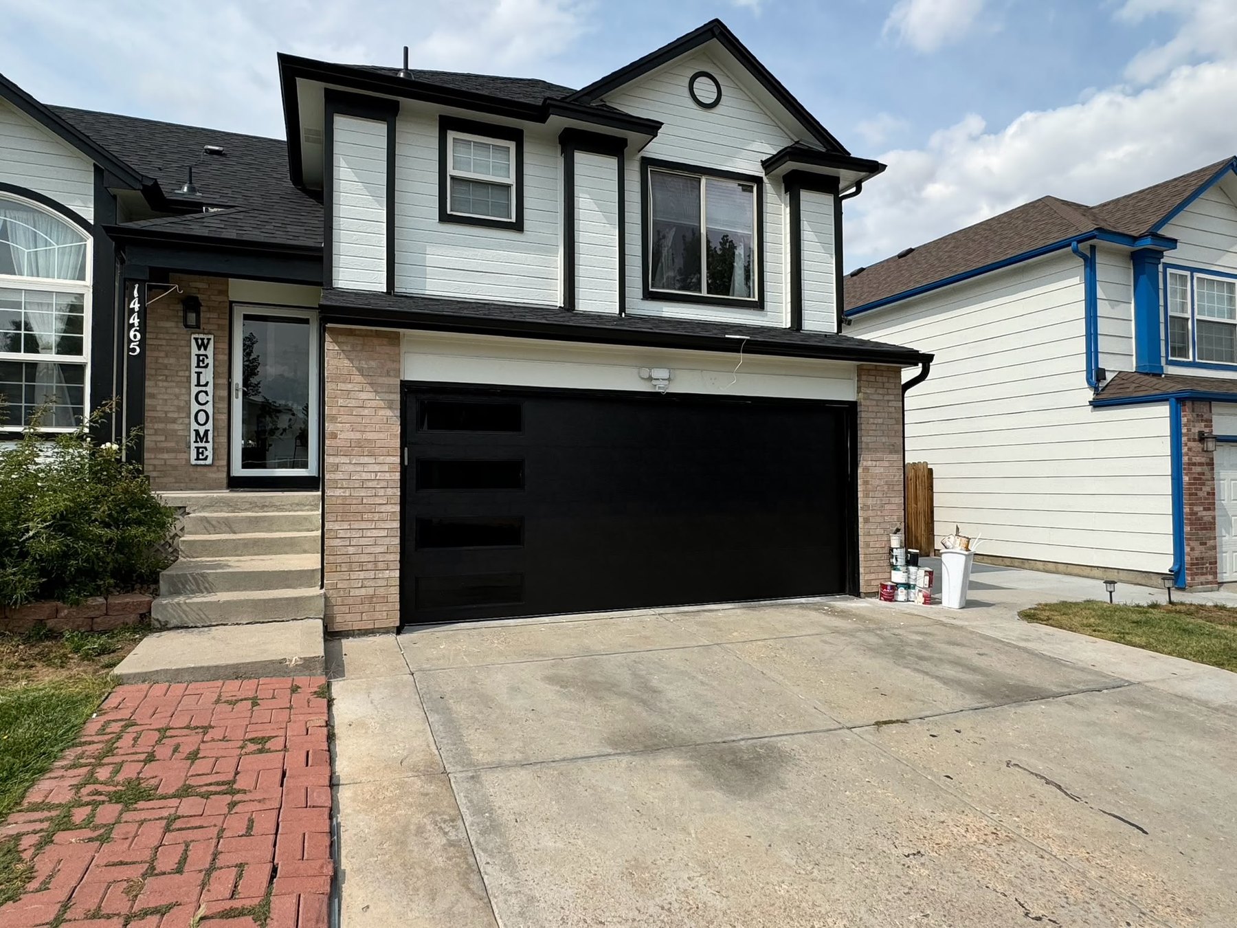 Garage door project 4