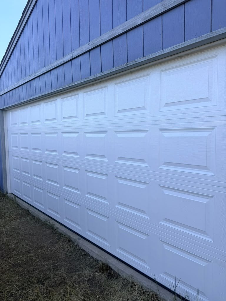 Garage door project 10