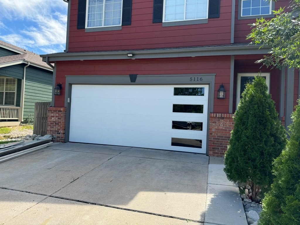 Garage door project 5