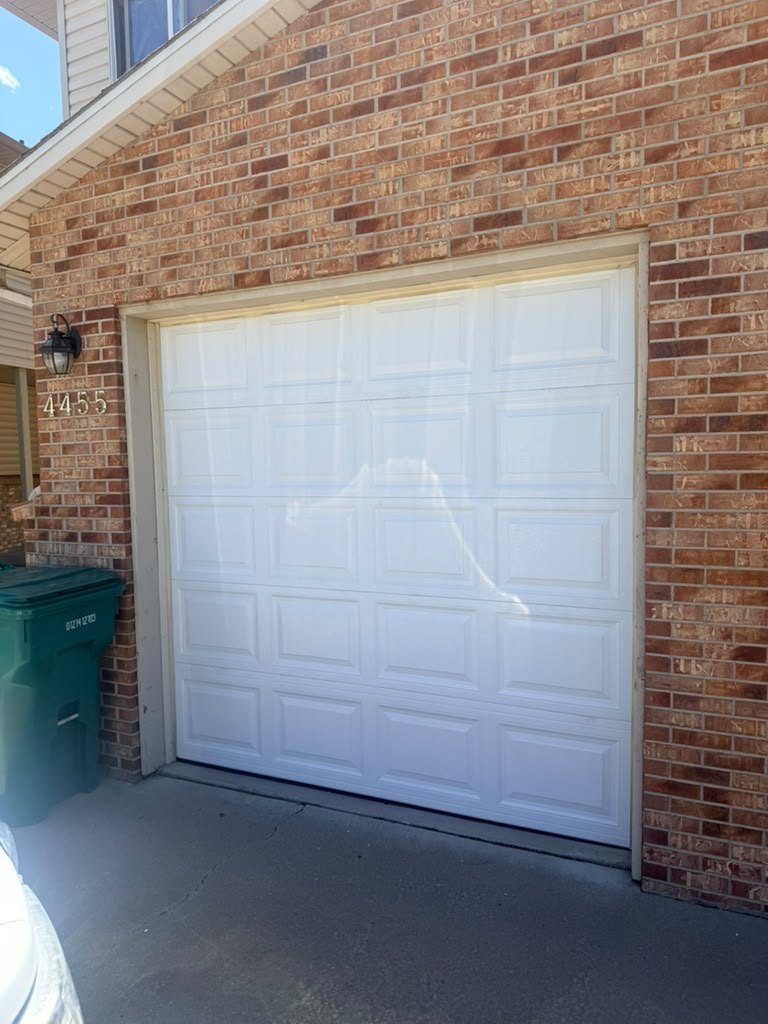 Garage door project 11