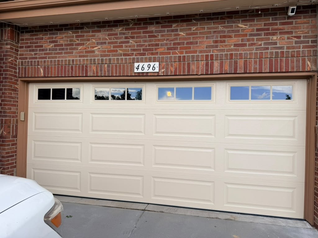 Garage door project 12
